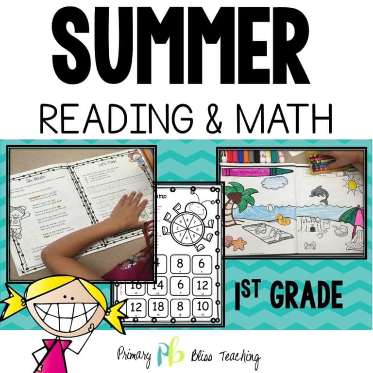 Basisonderwijs Lespakket | Zomerreview Zonder Voorbereiding 1e Graad Lezen en Rekenen