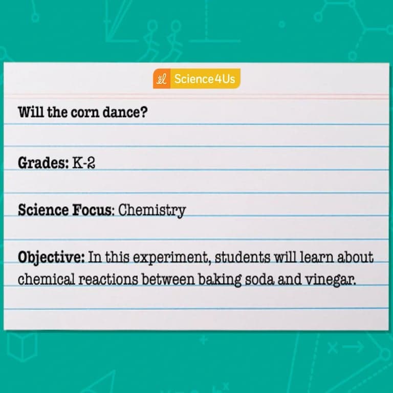 Basisonderwijs Lesidee | Dansende Pitten Experiment
