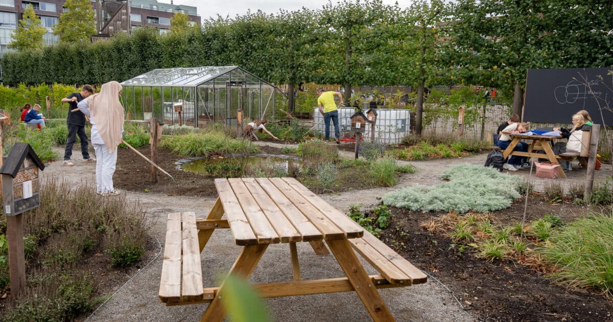 Op weg naar 450 groene schoolpleinen in Brabant