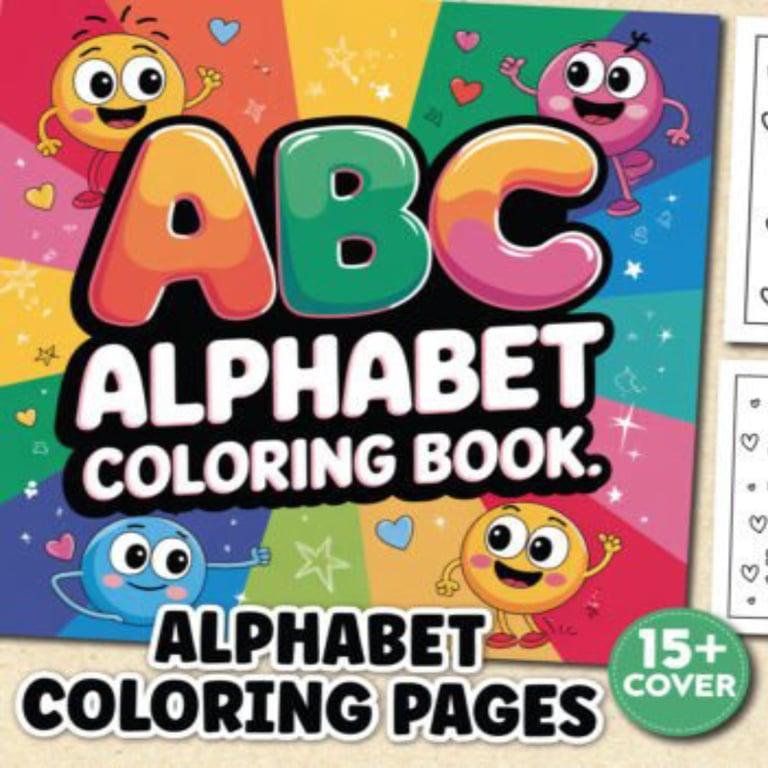 Basisonderwijs Werkboek | ABC Alfabet Kleurboek voor Kinderen