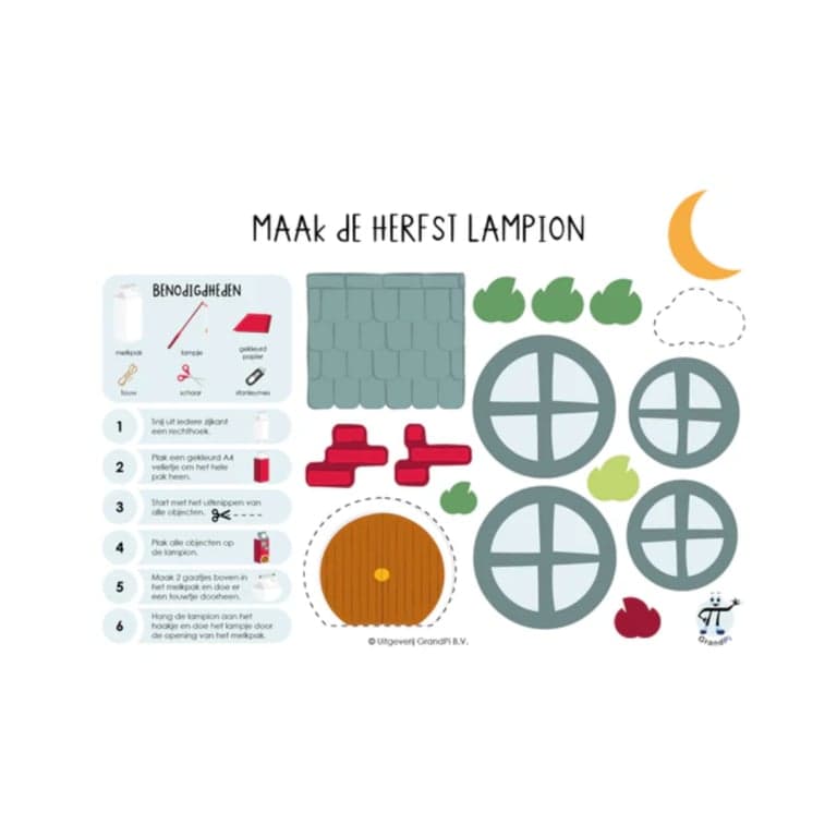 Basisonderwijs Materiaal | Maak de Herfst Lampion