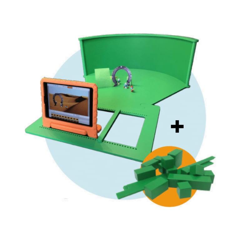 Basisonderwijs Materiaal | Totaalpakket Greenscreenbox + Toolblox