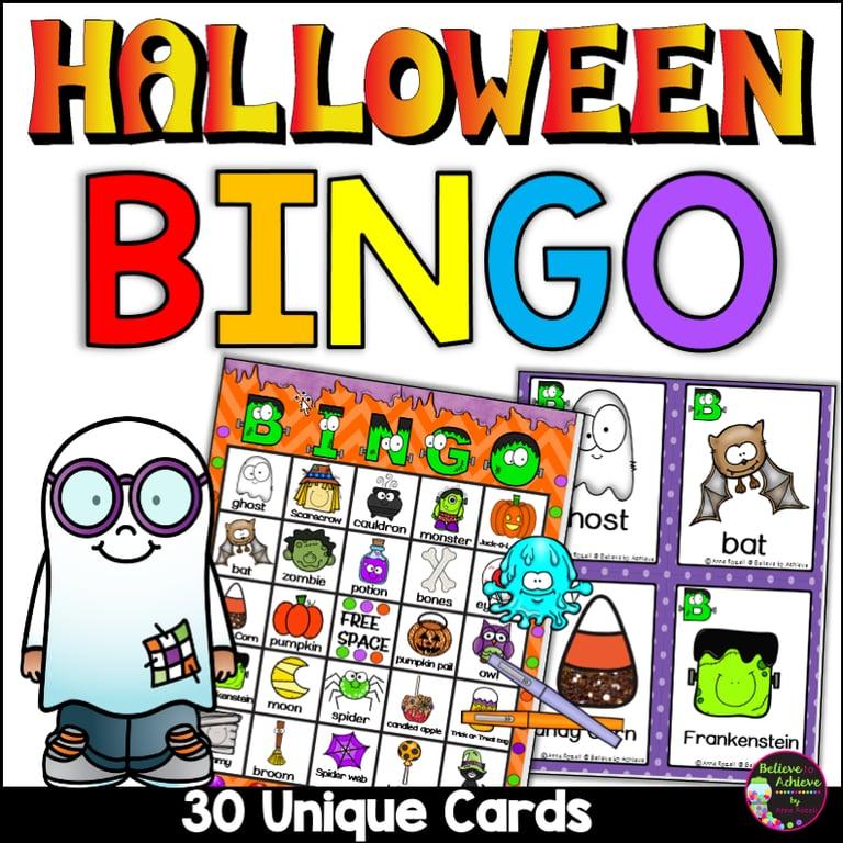 Basisonderwijs Spel | Halloween Bingo