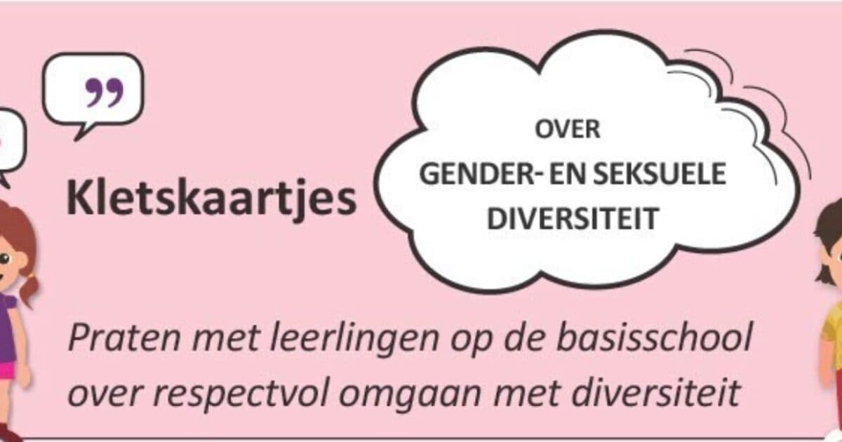 Hoe maak je seksuele en genderdiversiteit bespreekbaar op school?