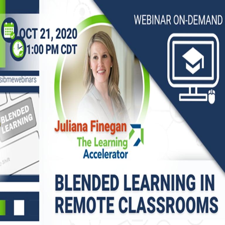 Basisonderwijs Webinar | Blended Learning in Klaslokalen op Afstand Webinar On-Demand