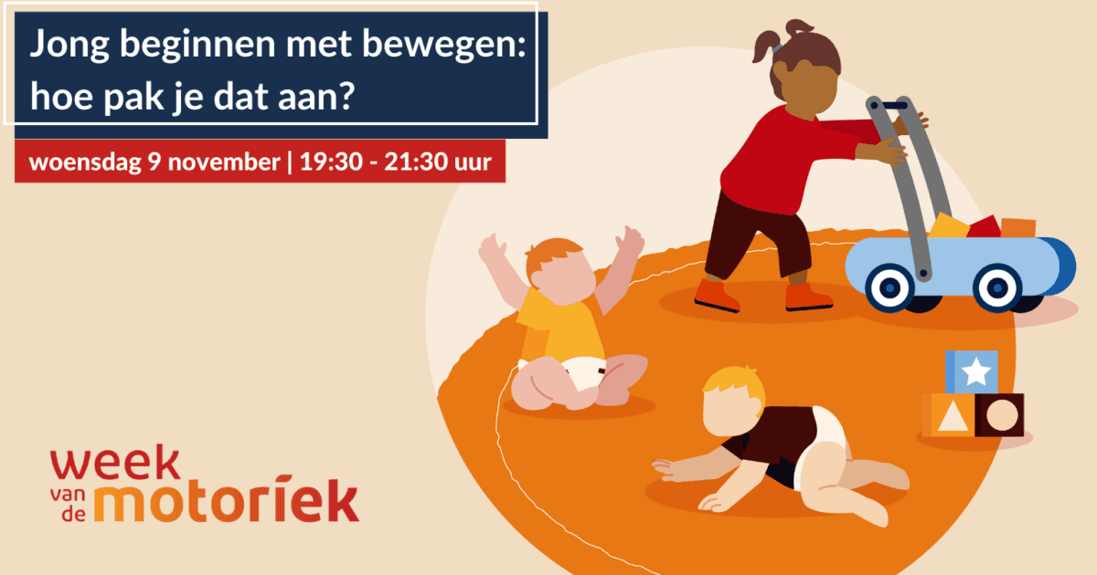 ‘Jong beginnen met bewegen: hoe pak je dat aan?’