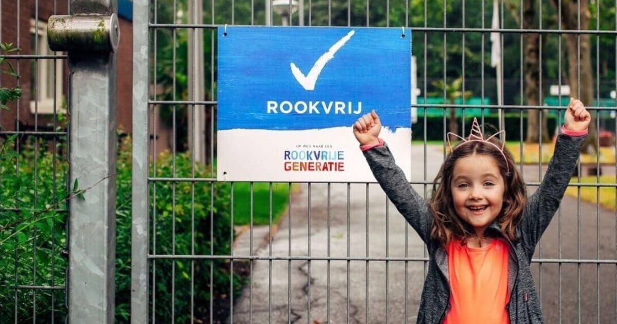 Vanaf 1 januari handhaving rookverbod schoolpleinen