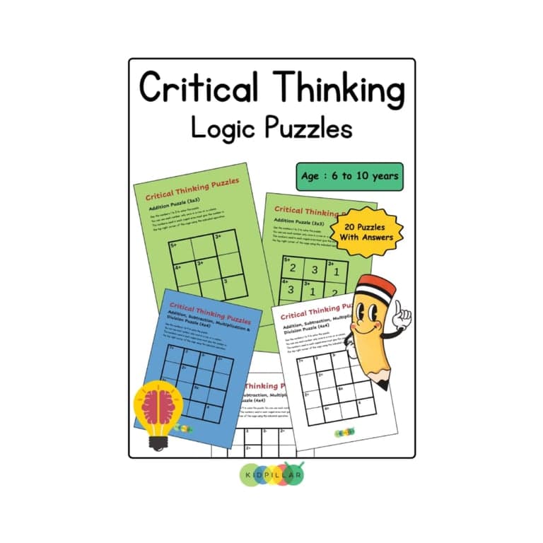 Basisonderwijs Werkblad | Kritisch Denken-Puzzels