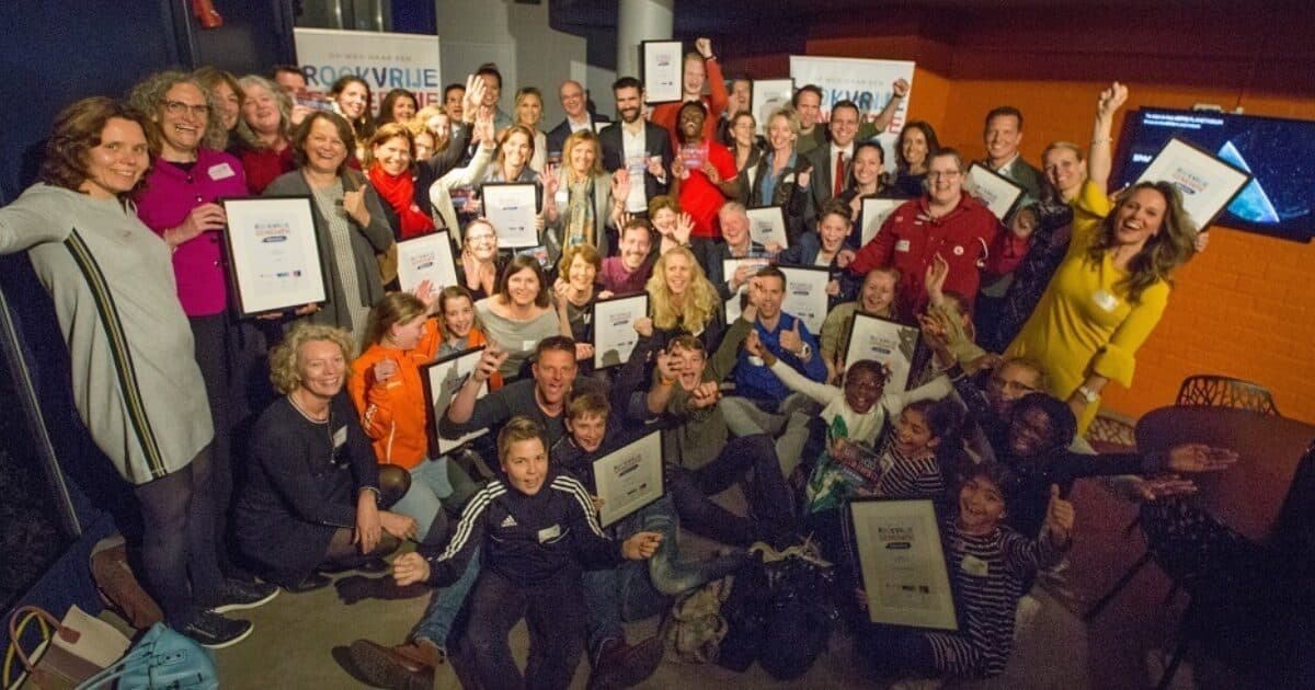 Aanmelden voor Rookvrije Generatie Awards