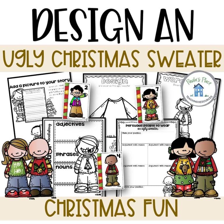 Basisonderwijs Lespakket | Ontwerp een Lelijke Kersttrui