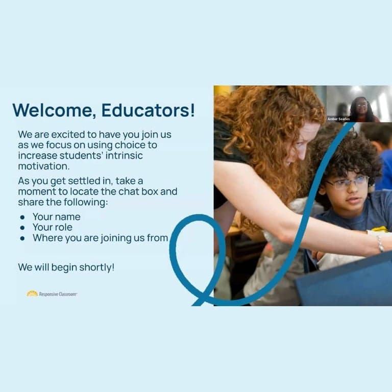 Basisonderwijs Webinar | Student Keuze Voor Intrinsieke Motivatie