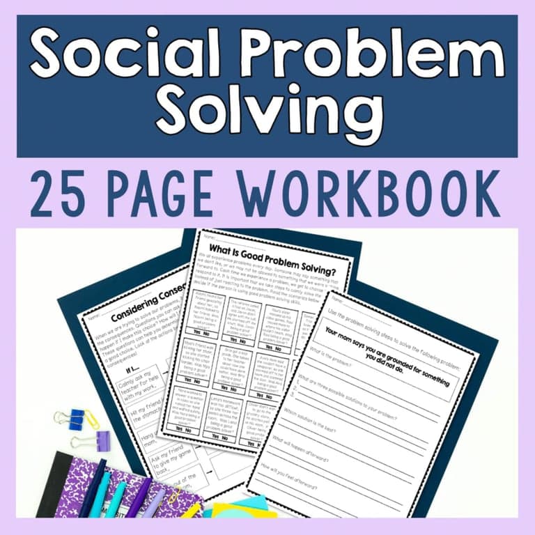 Basisonderwijs Werkboek | Sociale Probleemoplossing Voor Kinderen (Engelstalig)