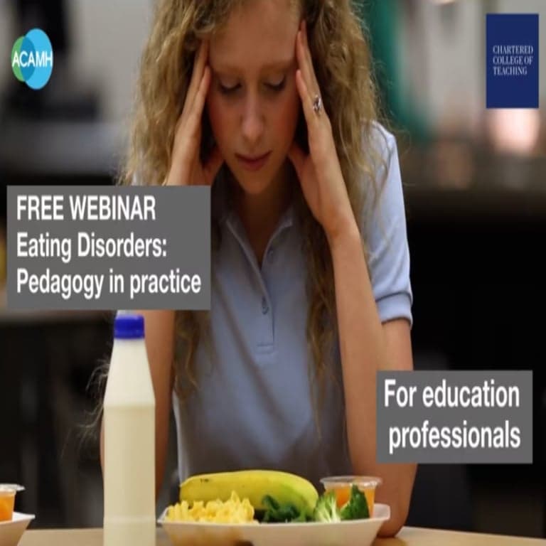 Basisonderwijs Webinar | Eetstoornissen - Pedagogiek in de Praktijk