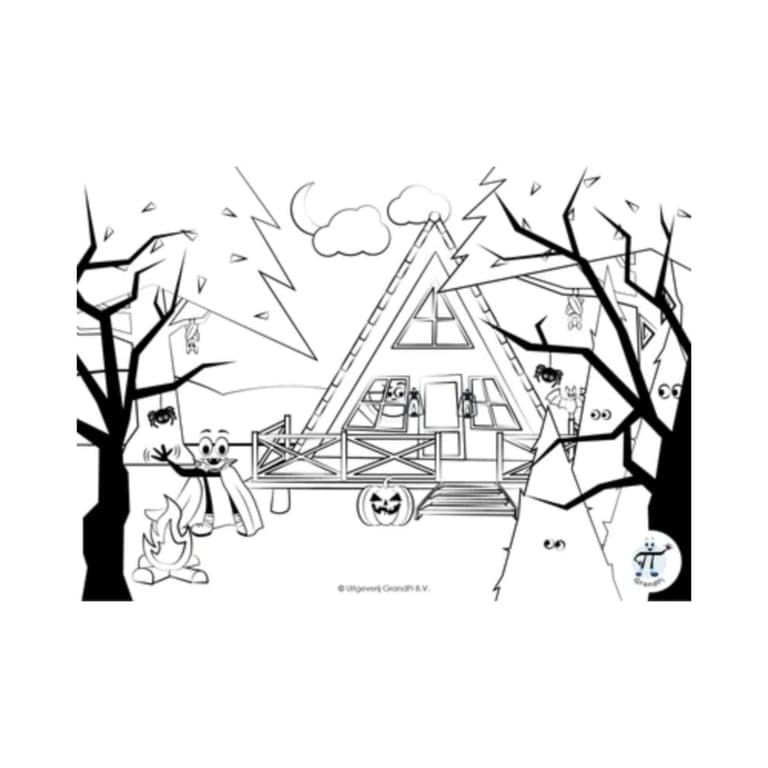 Basisonderwijs Werkblad | Kleurplaat Halloween