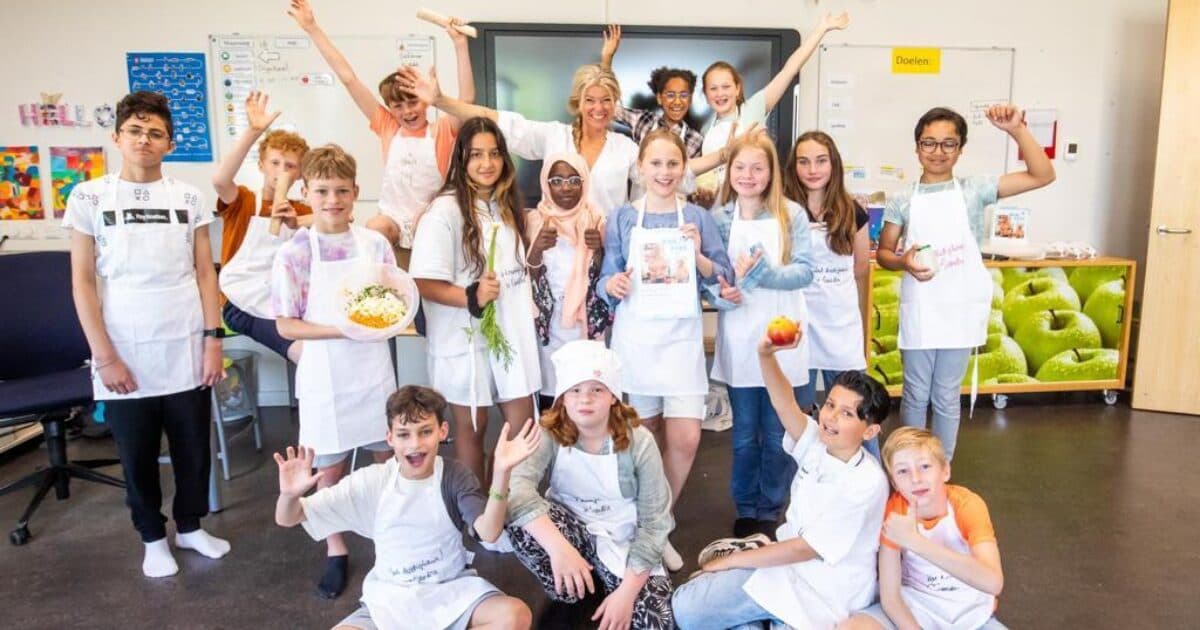 Zestig basisscholen doen mee aan Kok in de klas 2022