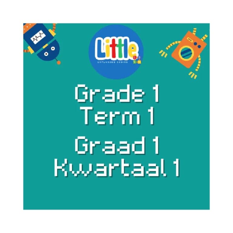 Basisonderwijs Lespakket | Lesplanning: Unplugged Coderen en Robotica Trimester 1 in het Engels (Engelstalig)