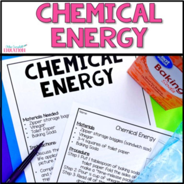 Basisonderwijs Lespakket | Chemische Energie Wetenschap Werkblad & Praktische Activiteit