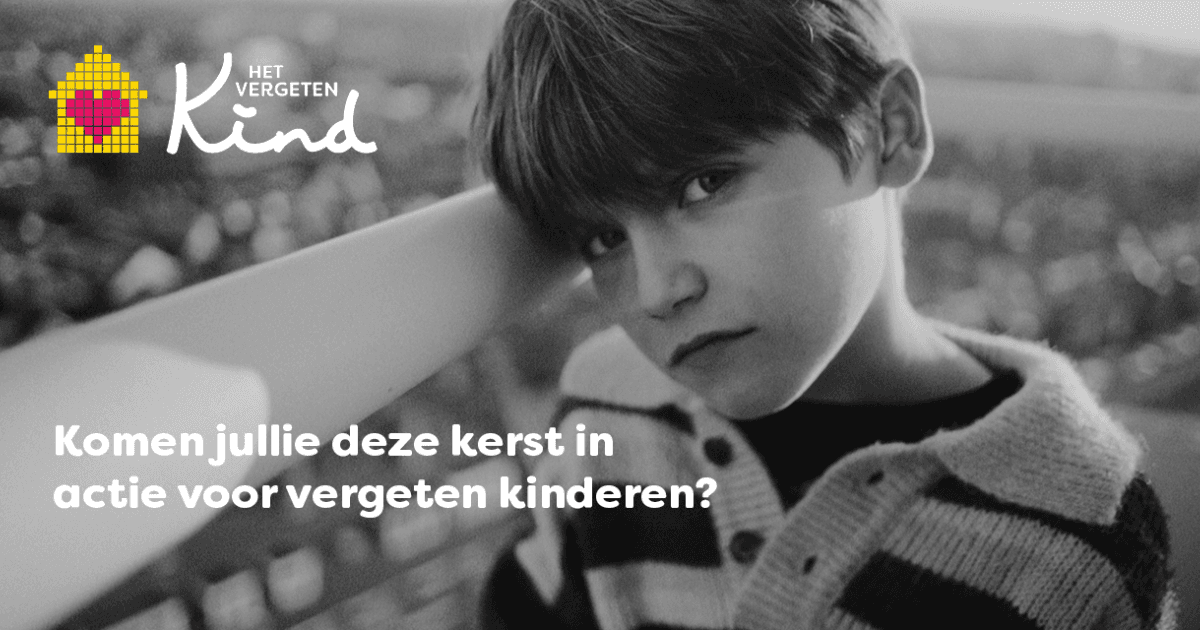Kom jij met je school in actie voor vergeten kinderen?
