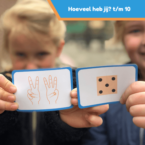 Basisonderwijs Spel | Hoeveel heb jij? Getalbeelden Herkennen Getallen t/m 10