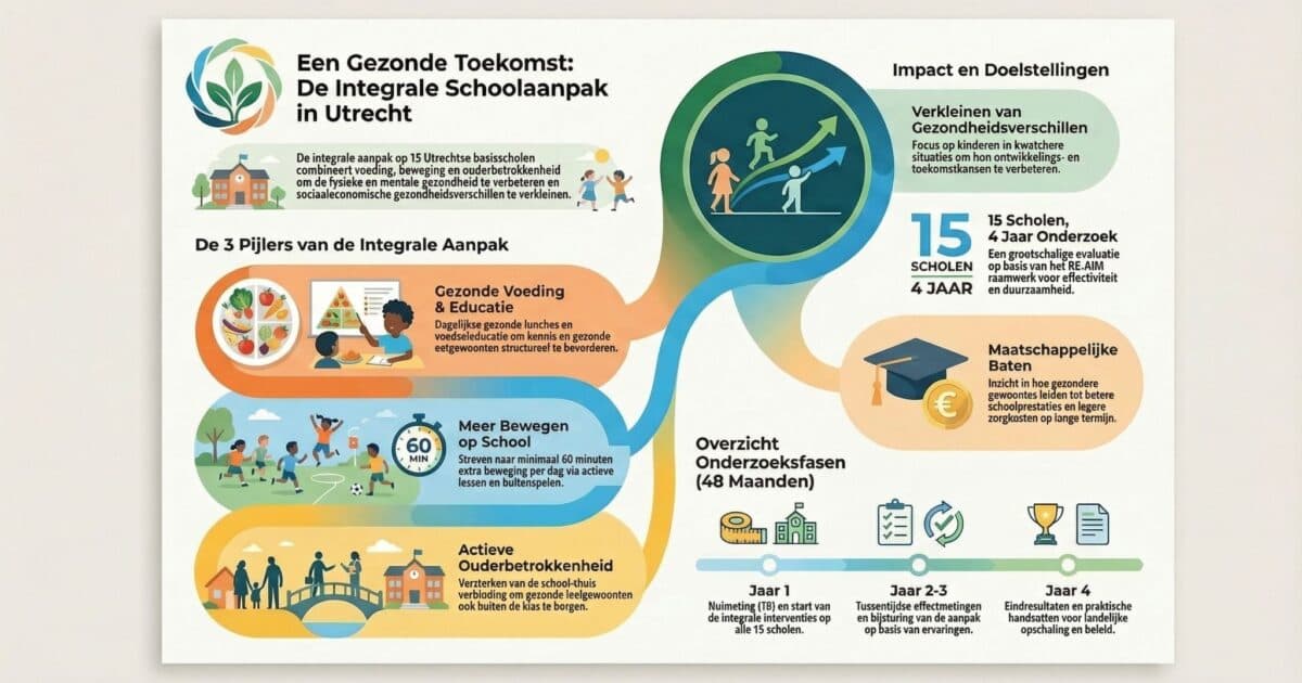 Een gezonde toekomst: Integrale Schoolaanpak in Utrecht