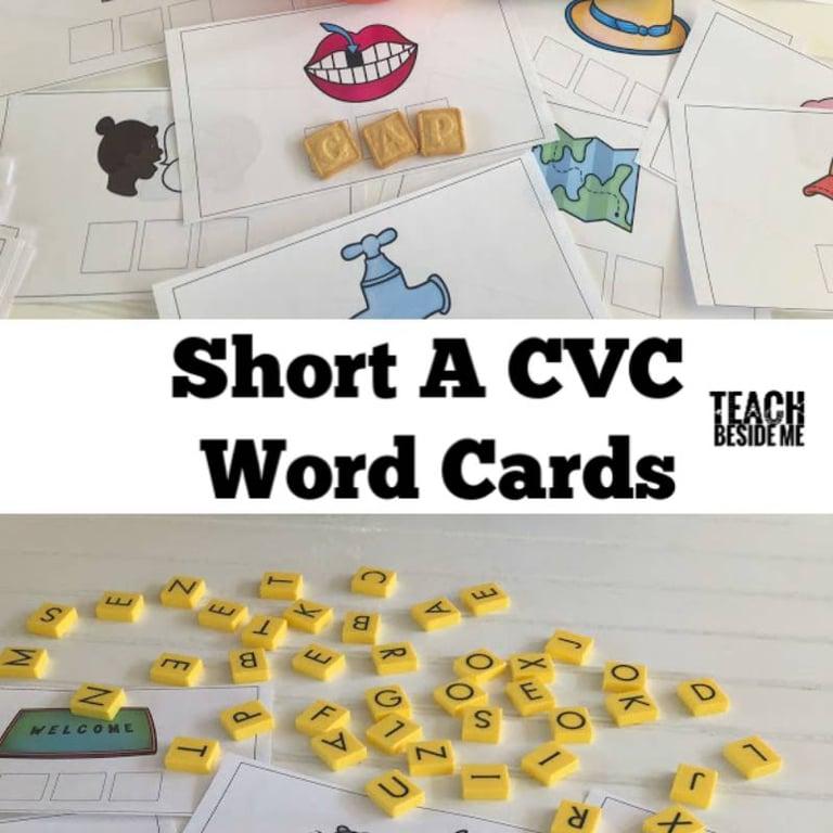 Basisonderwijs Blog | Korte A CVC Woordspelling Sctiviteiten Voor Beginnende Lezers