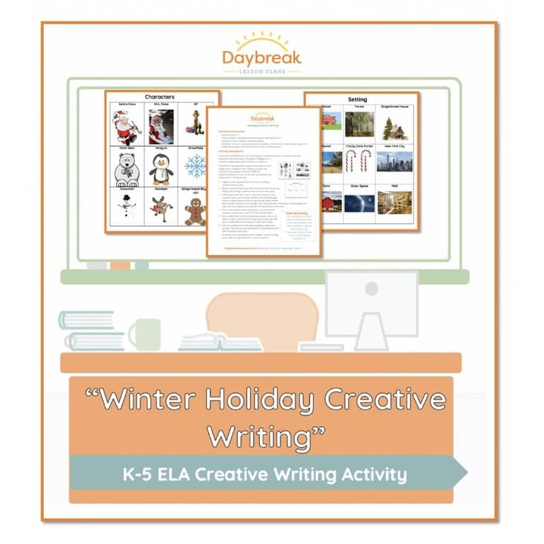Basisonderwijs Lespakket | Wintervakantie Creatief Schrijven