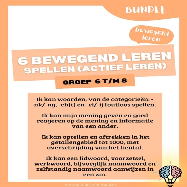 Basisonderwijs Spel | 6 Bewegend Leren Spellen (Actief Leren)