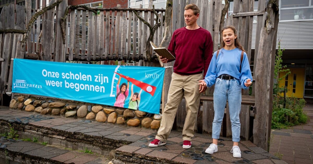 Start VVN-campagne ‘Onze scholen zijn weer begonnen’