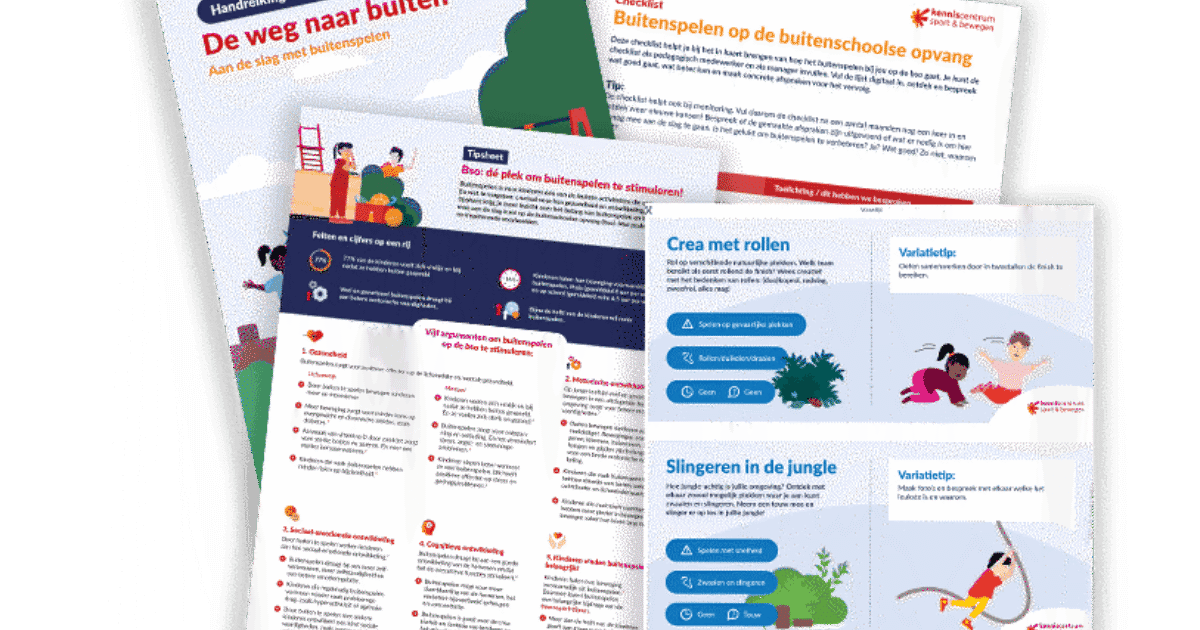 Toolkit Buitenspelen op de bso