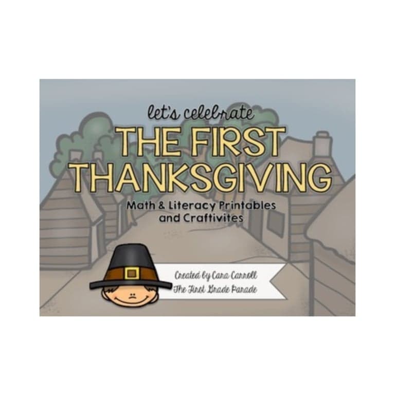 Basisonderwijs Lespakket | Thanksgiving - Printable voor Wiskunde & Geletterdheid en Knutselactiviteiten