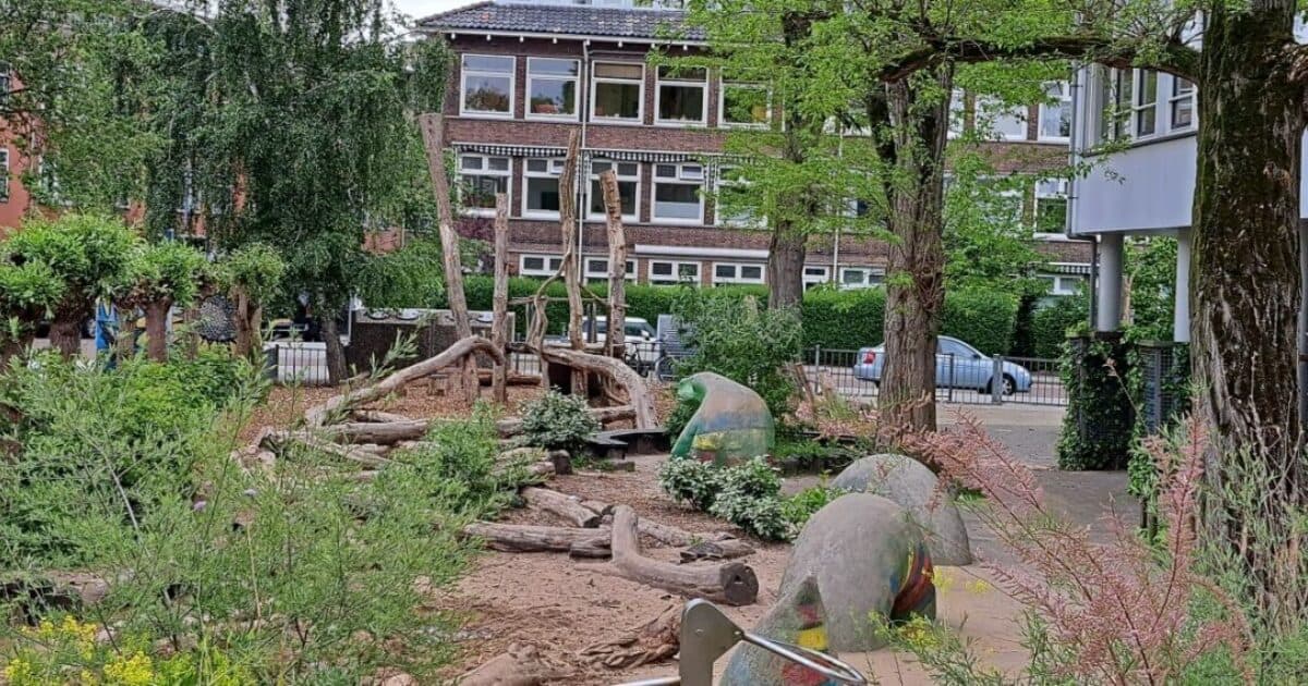 5000 euro van IVN en Jantje Beton voor 10 scholen om schoolplein groen en speels te maken