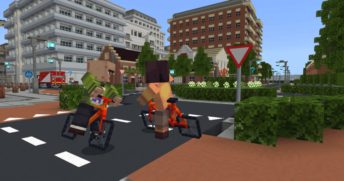 Verkeerseducatie met Minecraft