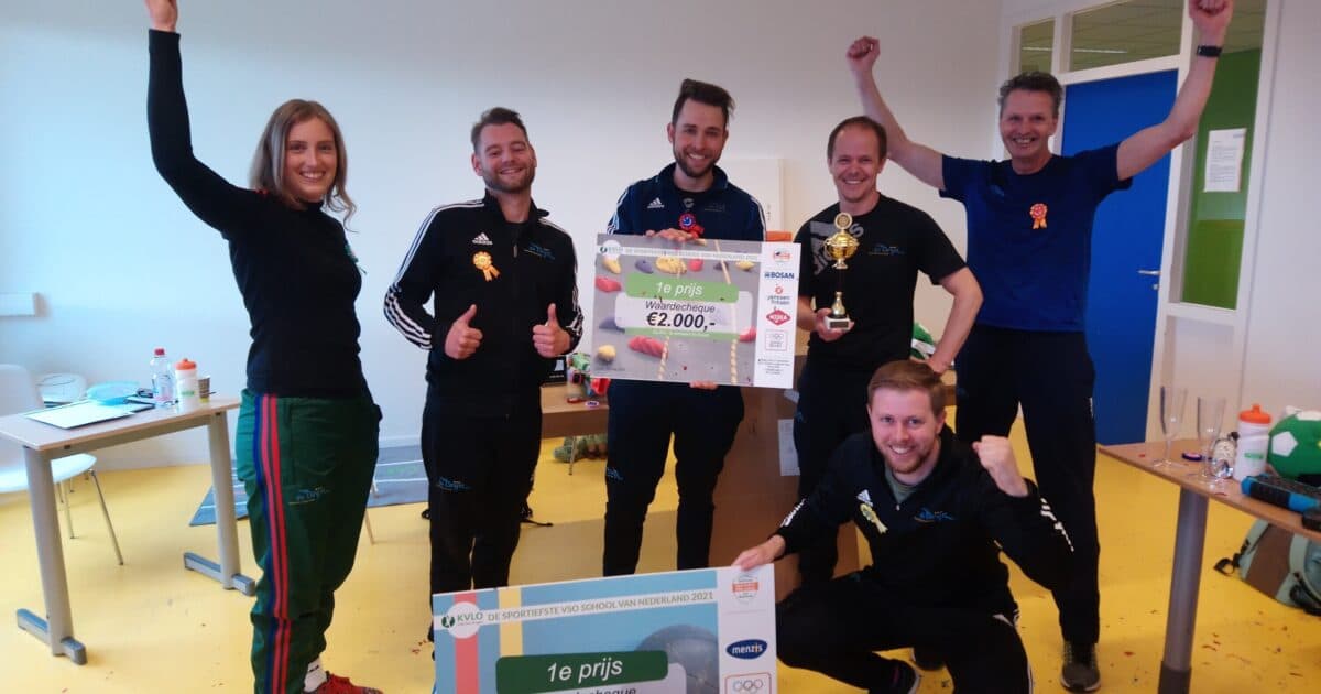 VSO De Twijn uit Zwolle en Calandlyceum Amsterdam Sportiefste VO-scholen van Nederland