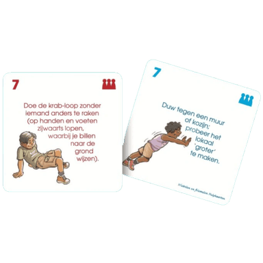 Wiebelen en friemelen hulpkaarten
