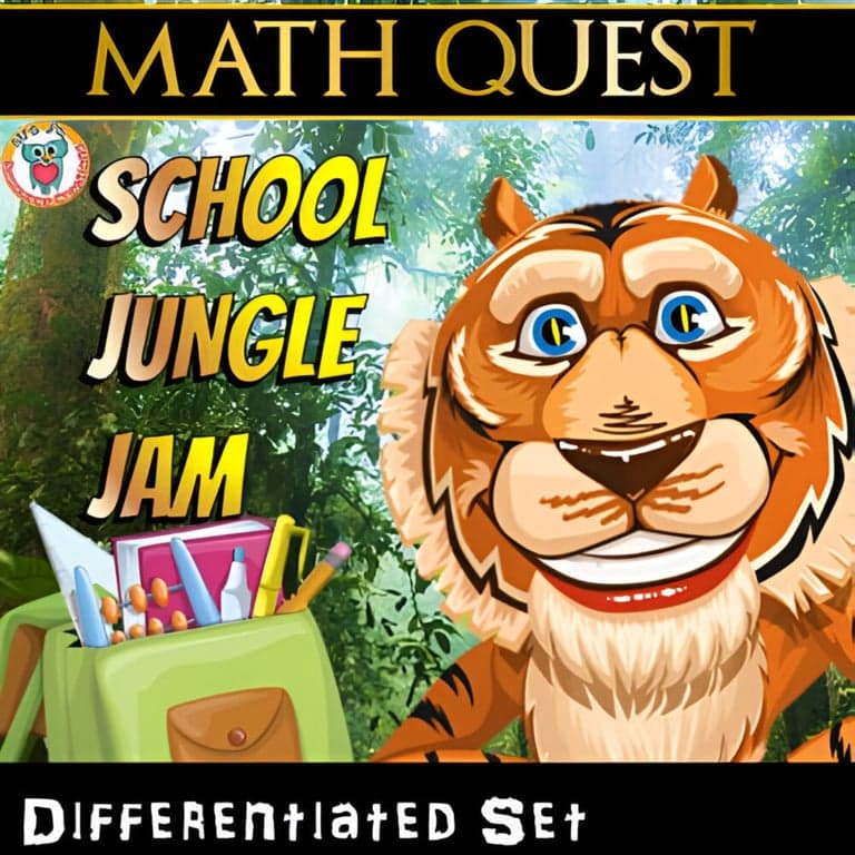 Basisonderwijs Spel | School Jungle Jam - Math Quest
