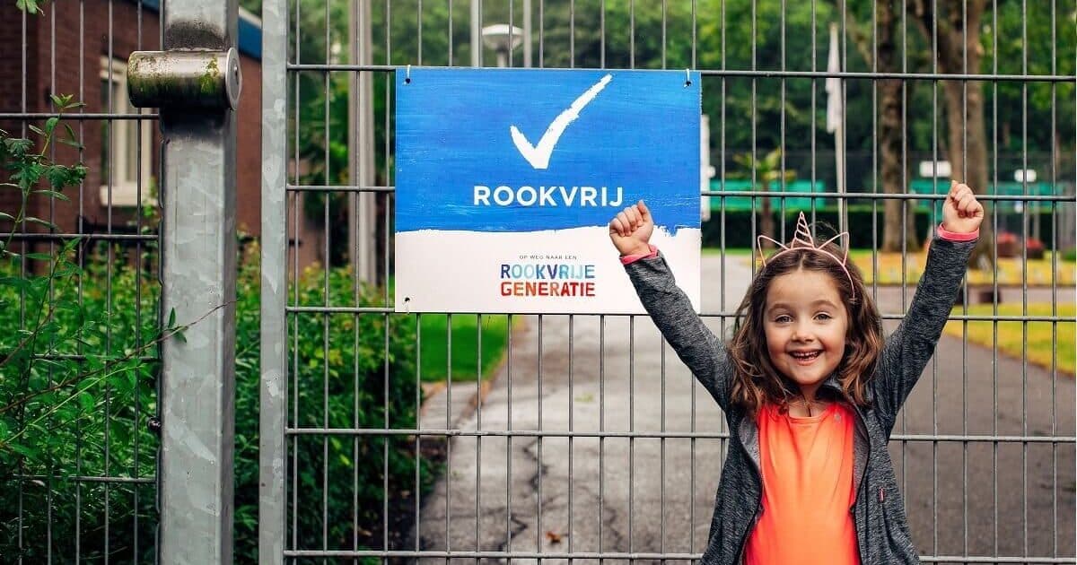 Rookvrij terrein voor scholen sinds 1 augustus 2020 verplicht