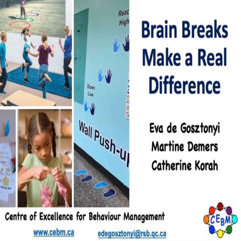 Basisonderwijs Webinar | Webinar: Breinpauzes Maken Echt Verschil