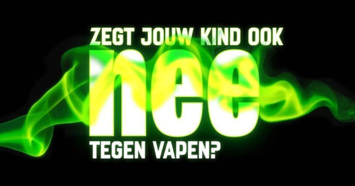Scholen kunnen meedoen aan campagne ‘Nee tegen vapen’