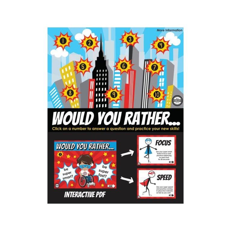 Basisonderwijs Energizer | Superhero Would You Rather Brain Break