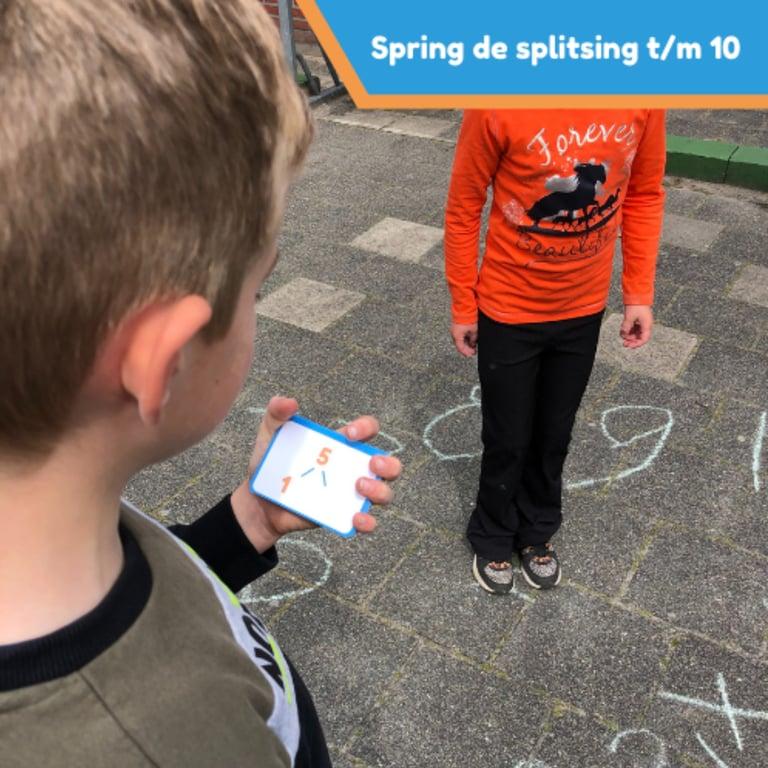 Basisonderwijs Spel | Spring de Splitsing: Splitsen tot 10