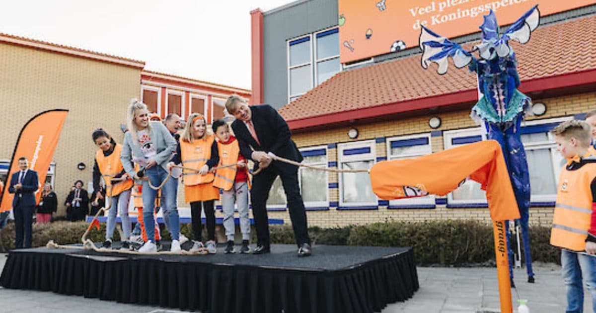 Sportprominenten geven startsein Koningsspelen in Amersfoort