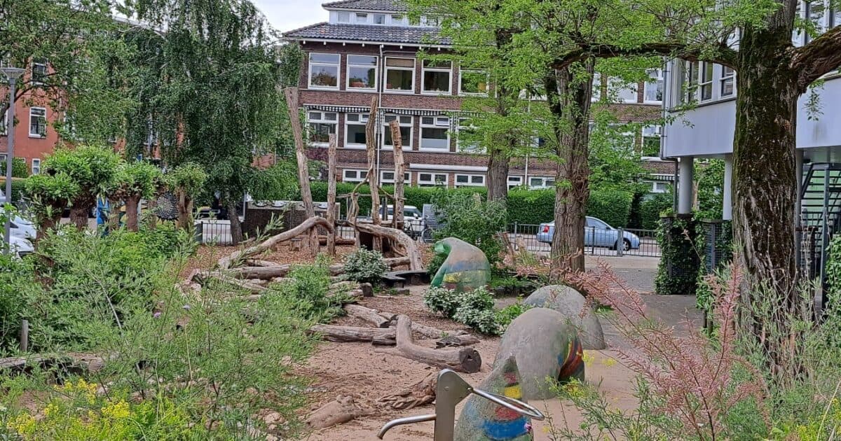 Op ontdekkingsreis langs groene speel- en leerplekken in de stad Rotterdam