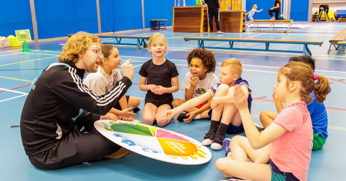 Bewegend leren over de Schijf van Vijf met ENERGIE