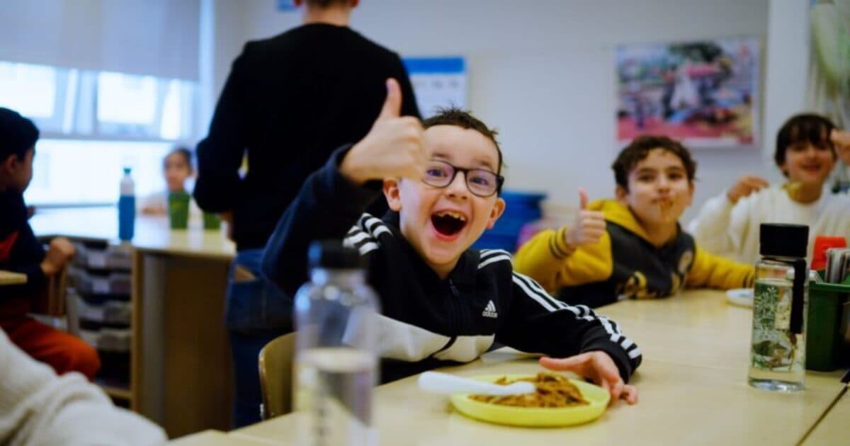 Rotterdamse kinderen eten meer groente door gezonde schoollunch