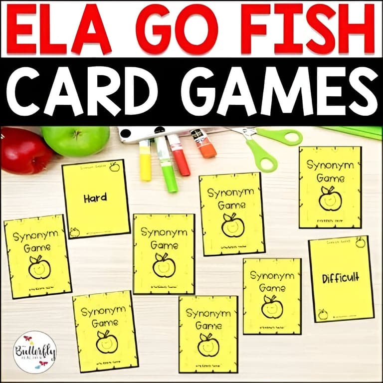 Basisonderwijs Spel | Spraakdelen Matching Hands-On ELA Fun Activity 3e-5e Graad