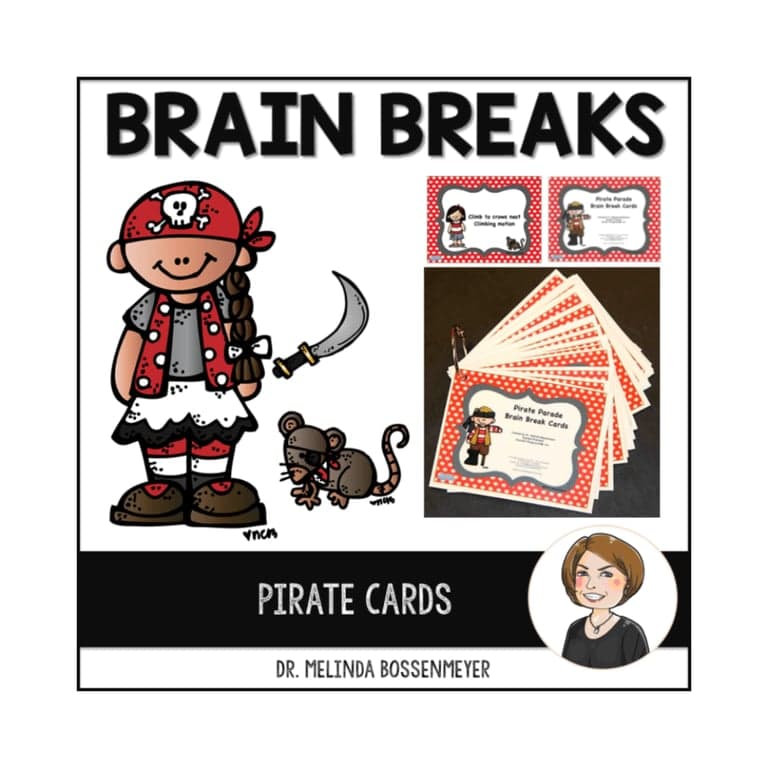 Basisonderwijs Energizer | Breinpauze: Piratenparade Individuele Licentie (Engelstalig)