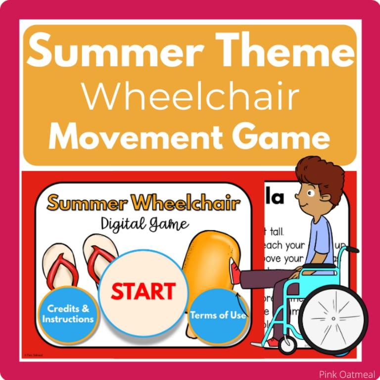 Basisonderwijs Spel | Zomer Thema Rolstoel Bewegingsspel