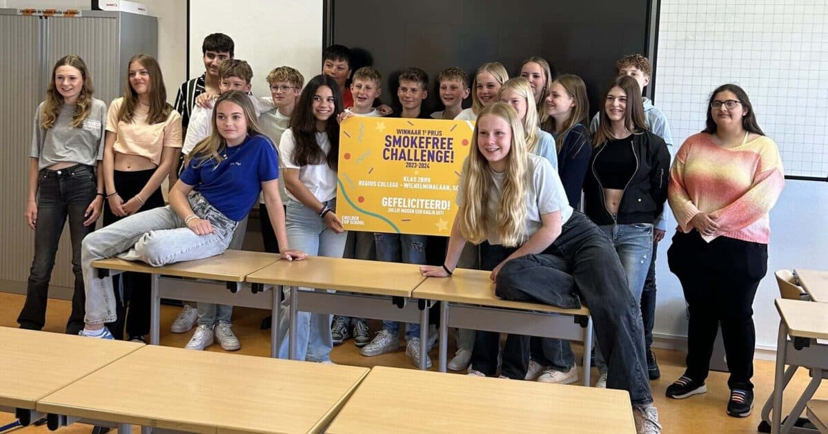 Smokefree Challenge 2024: meld jouw klas aan!