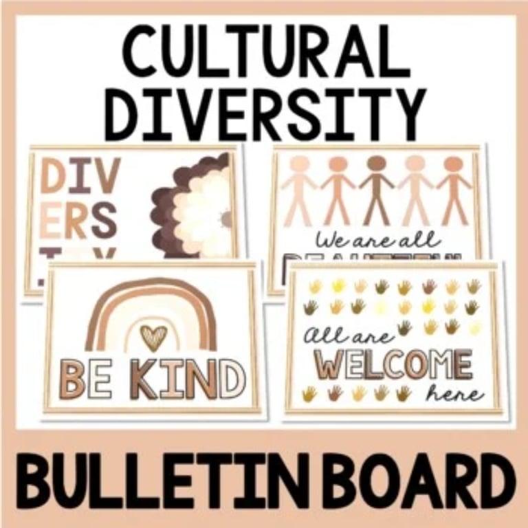 Basisonderwijs Poster | Culturele Diversiteit Prikbord