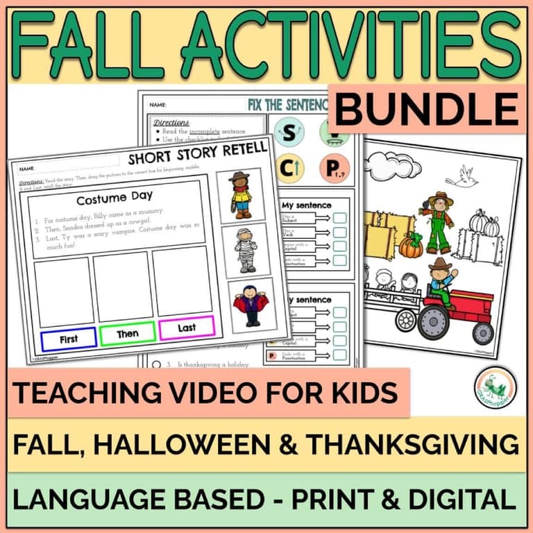 Basisonderwijs Lespakket | Herfst, Halloween & Dankzegging Activiteiten